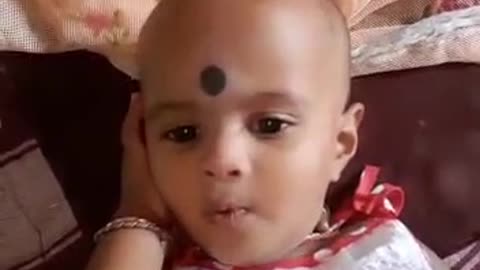 My baby fast voice video....