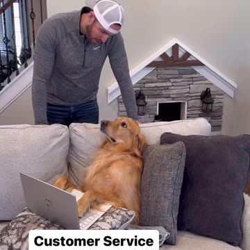 My dog got fired again.