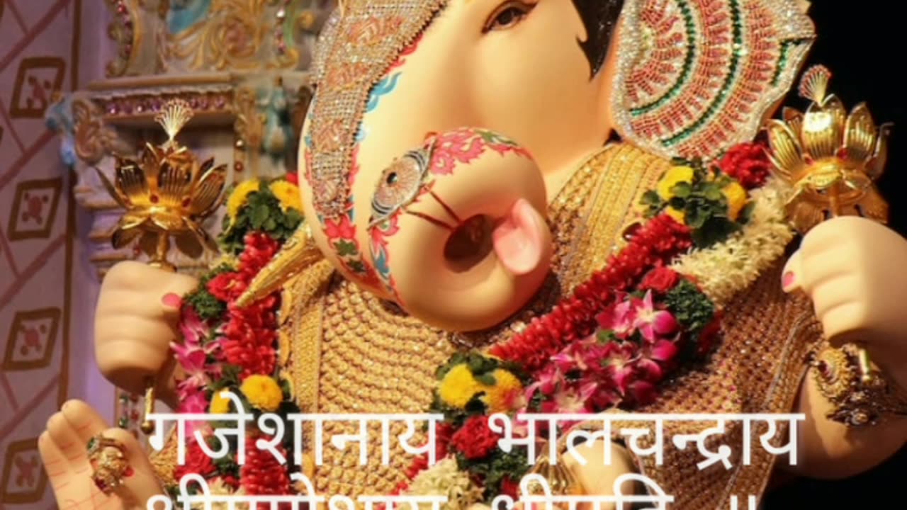 Shree Ganeshay namh #Ganesh #ganpatiji #mantra #visarjan