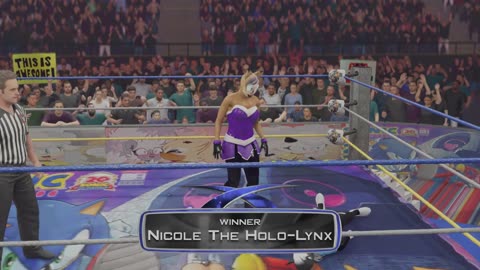 Nicole The Holo-Lynx Vs. Sabrina Skunk