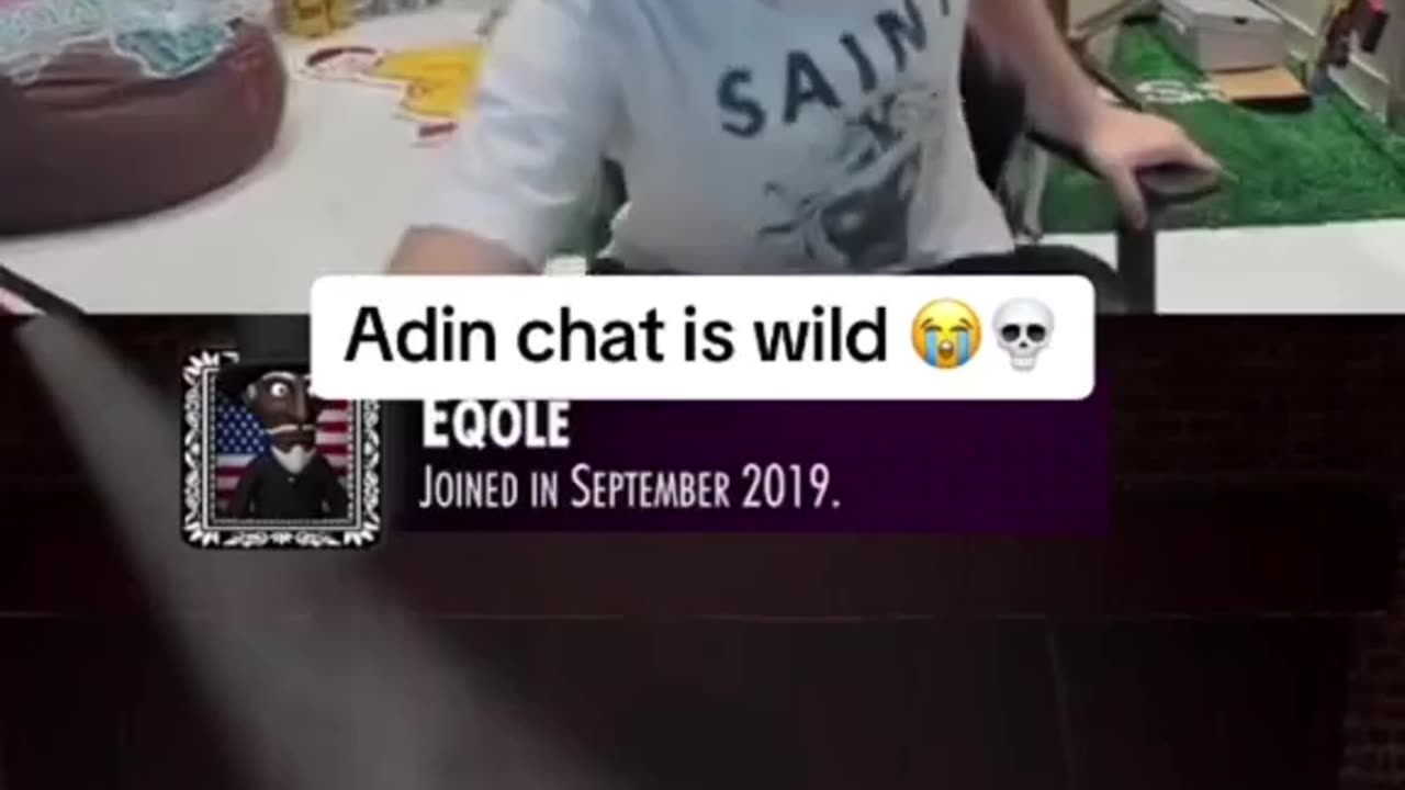 ADIN ROSS'S CHAT IS WILD!!!💀💀