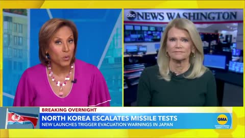 North Korean missile launches trigger evacuation warnings in Japan l GMA