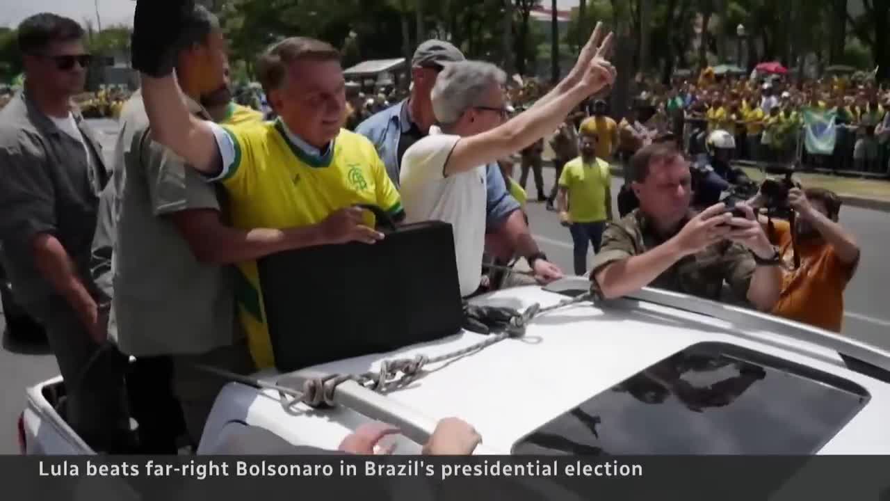 Lula wins Brazil’s presidential election, ousting incumbent Bolsonaro