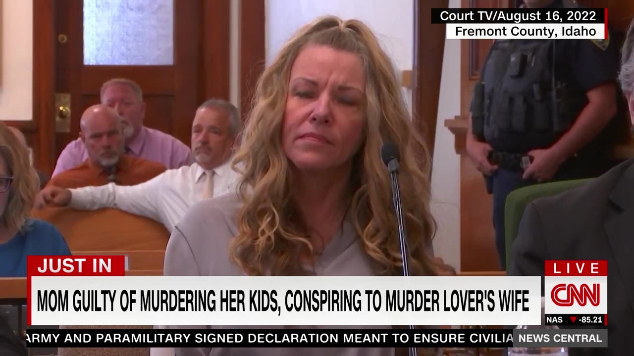 Watch the verdict being read out in the Idaho mother's child murder trial