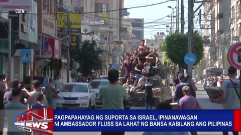 Ambassador Fluss, nanawagan ng suporta sa lahat ng bansa kabilang ang Pilipinas