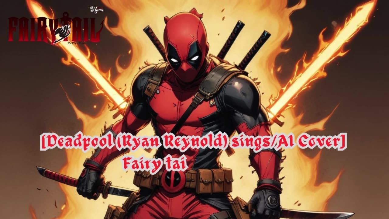 [Deadpool(Ryan Reynolds) /AI Cover] Fairy tail Opening 1 Funkist - Snow Fairy