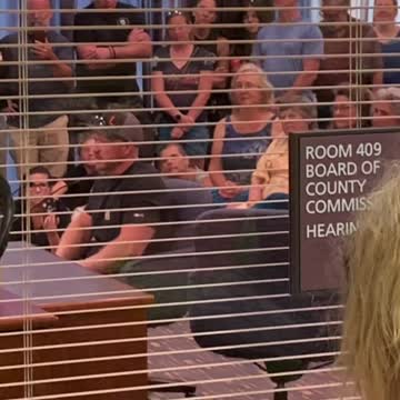 Oregon - 8/12 - Clackamas County board meeting on mandates