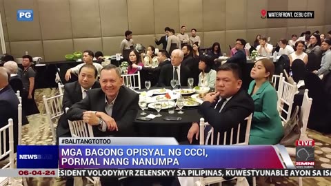 Mga bagong opisyal ng CCCI, pormal nang nanumpa