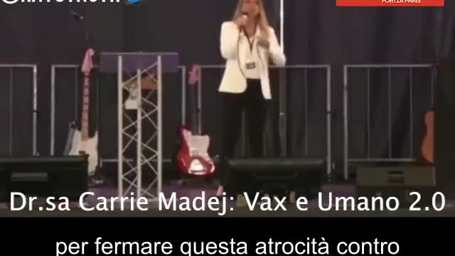 Drssa Carrie Madej: Vax. transumanesimo, e Umano 2.0.