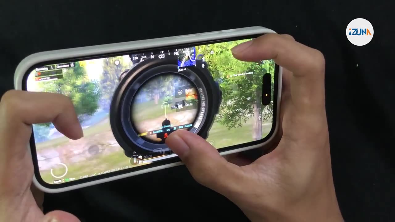 Best HANDCAM 4 Finger + Gyroscope | iPhone 14 Pro ❤️ PUBG Mobile