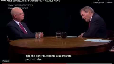 Chi è il complottista? Chi? Svegliatevi perbenisti ed ingenui - Il maledetto Klaus Shawab