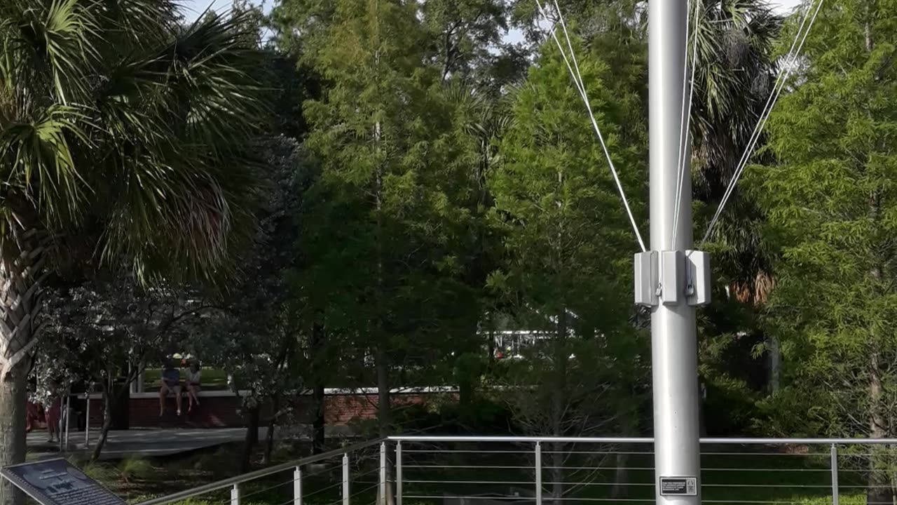 Memorial to Medal of Honor recipients on the Tampa Riverwalk Memorial Day, 2023