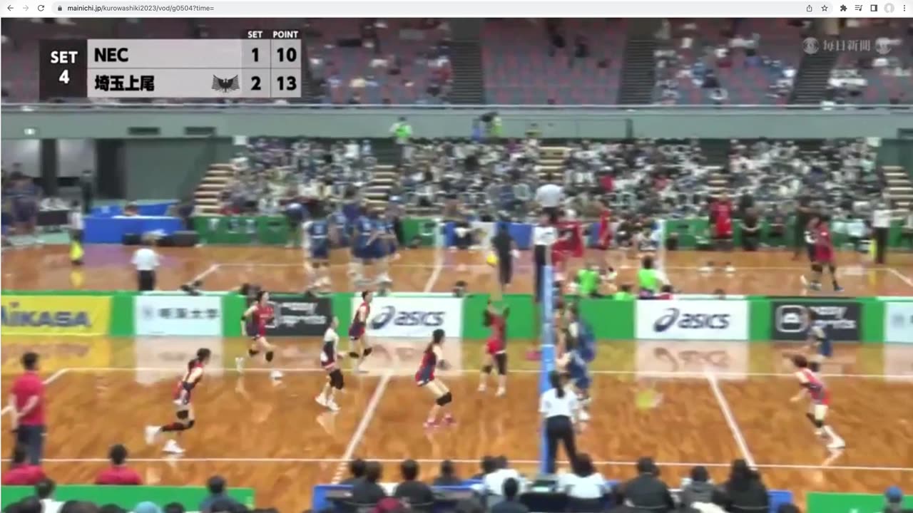 20230505 KUROWASHI Semi Final AGEO vs NEC