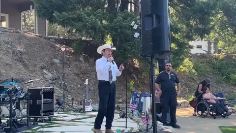 Listen to what he is saying.