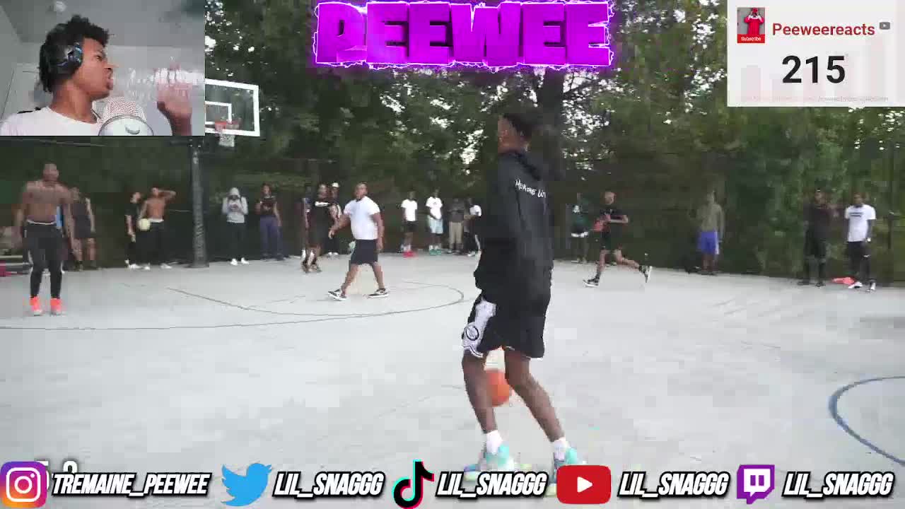 Peewee Reacts To Most Viral Streetball Dunk Of 2022!?