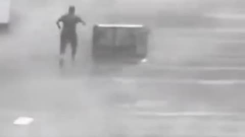 Super typhoon BEBINCA hits in SHAIHAI, CHINA