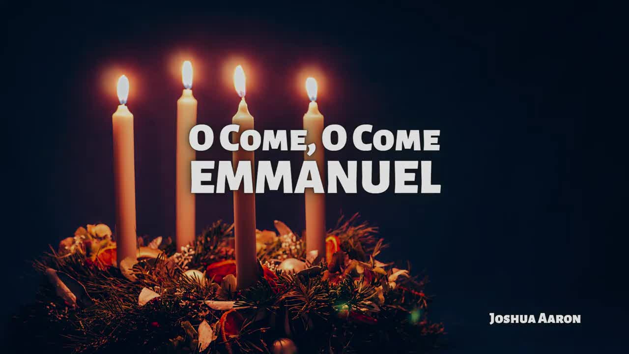 O Come, O Come Emmanuel - Joshua Aaron (mirrored)