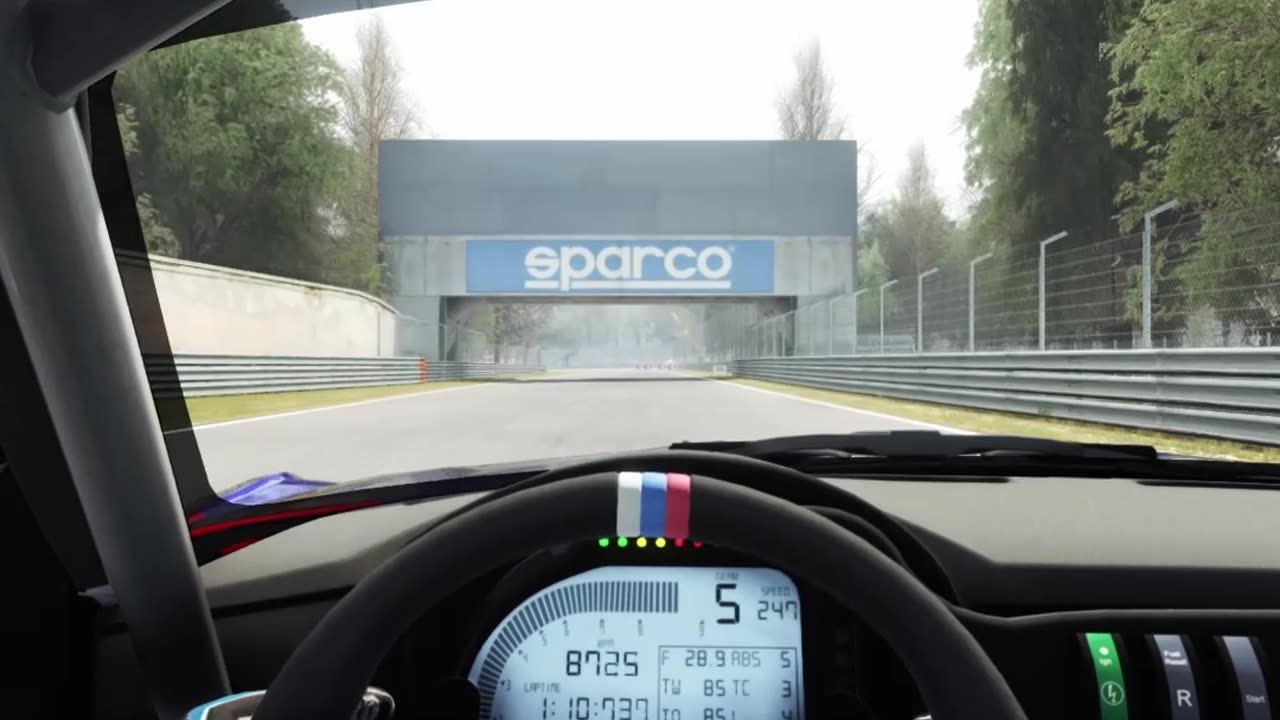 1/5 - POV | BMW Z4 GT3 Realistic Sounding at Monza Circuit | Assetto Corsa