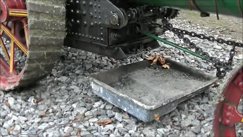 Steaming A 4" Foster Traction Engine