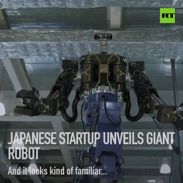 Japanese Startup Unveils Giant Robot