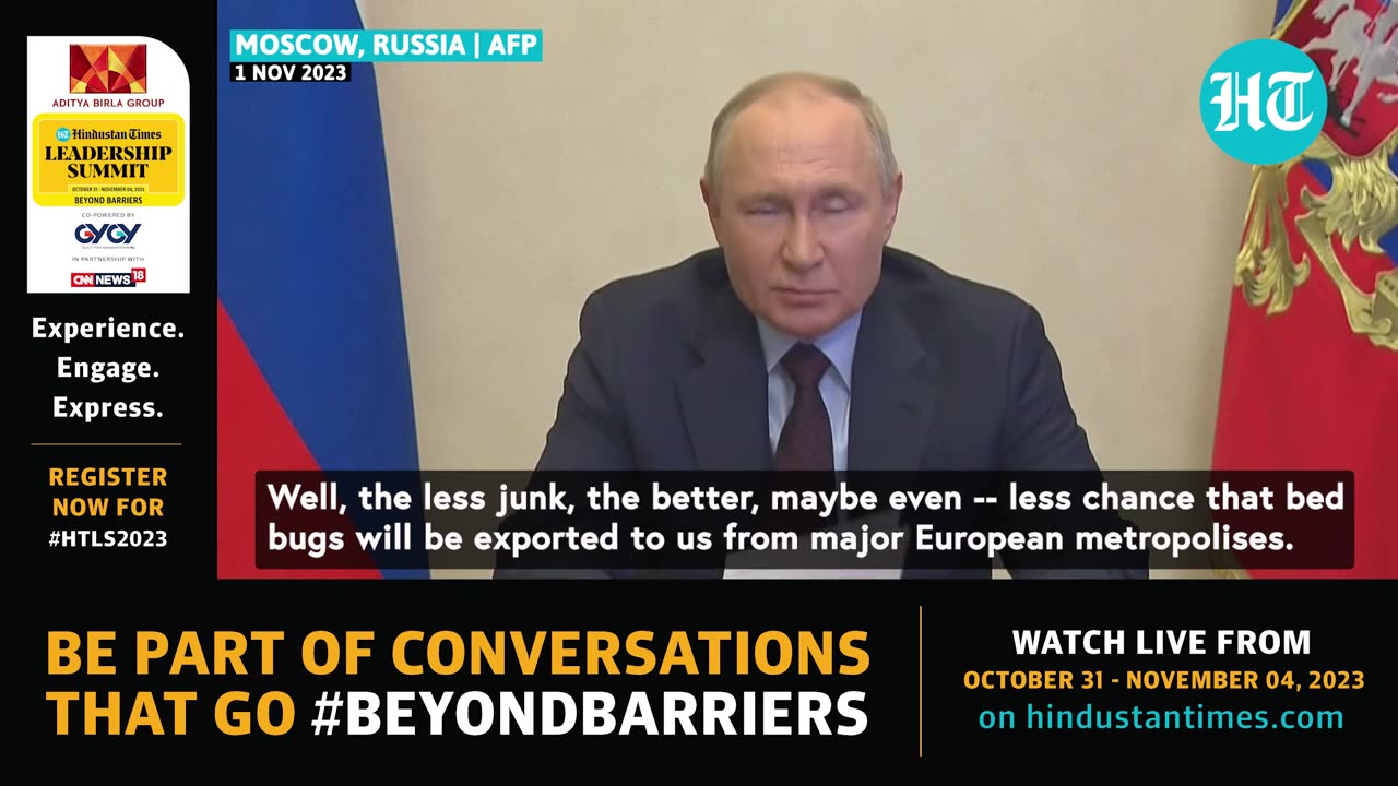 Watch: Putin Makes Fun Of West's Sanctions 'Failing'; Warns Of 'Infra Sabotage' | Russia-Ukraine War