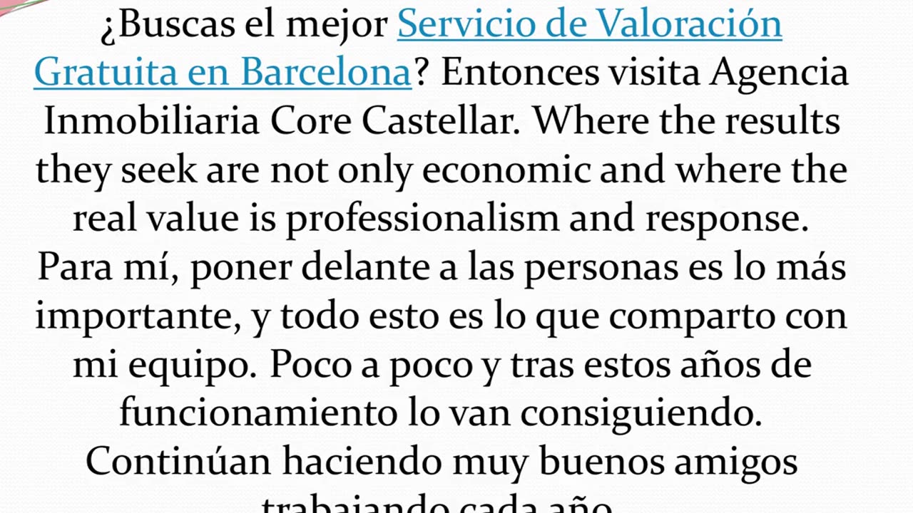 Consigue el mejor Servicio de Valoración Gratuita en Barcelona