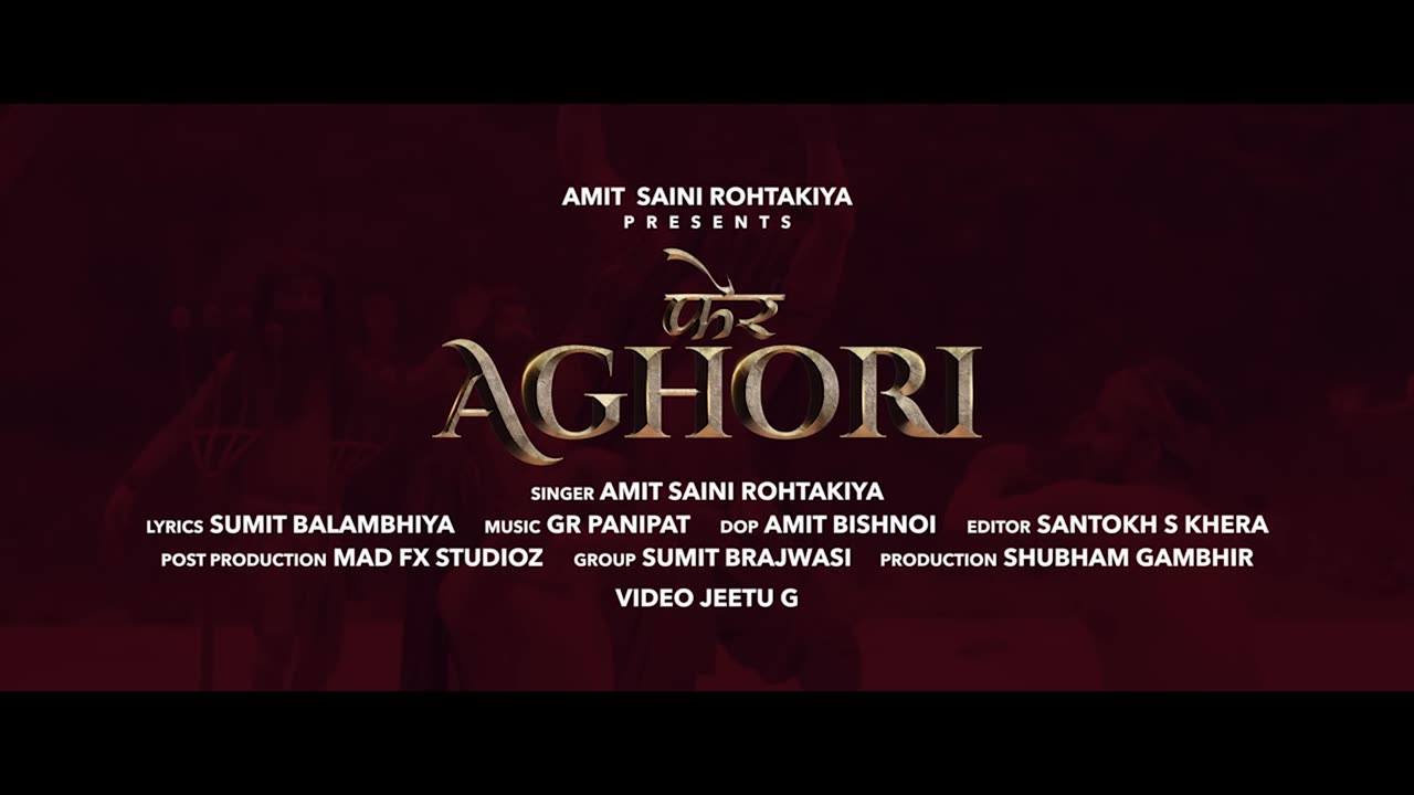 Pher Aghori ( Official Video ) | Bhole Baba Song | New Haryanvi Songs 2023