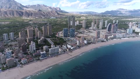 Apartment and duplexes on the first line of Poniente beach in Benidorm, Spain | Property in Spain