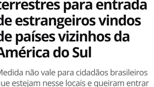 Breaking News Brazil - Corona virus (Últimas notícias)