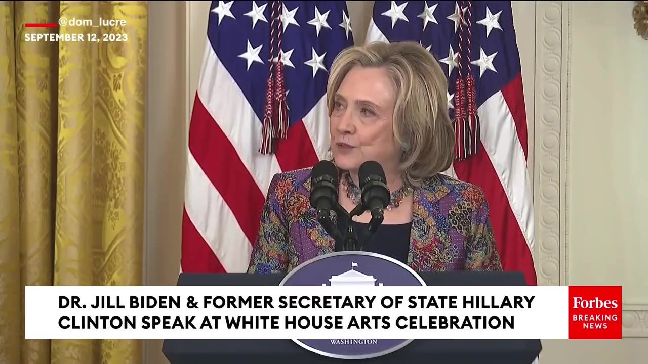 BREAKING: Hillary Clinton has returned to the White House