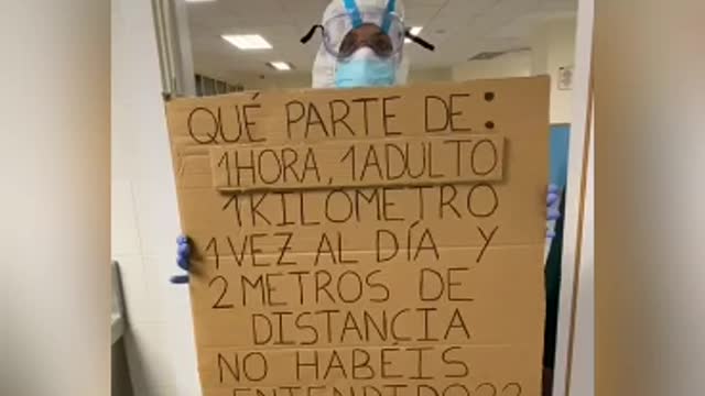 «Es duro asimilar lo que cada día graban nuestras retinas. Vamos por 26.299 muertos por COVID 19»