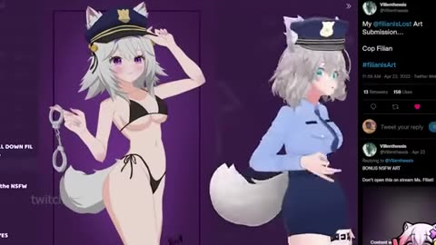 Someone drew "special" art of me...