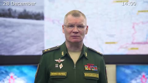 ⚡️🇷🇺🇺🇦(12/28/2022) Russian Defense Ministry Report on the Special Military Operation in Ukraine