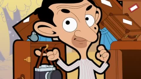 Leaves the lens cap on - Funny Clip - Mr Bean Official Cartoon