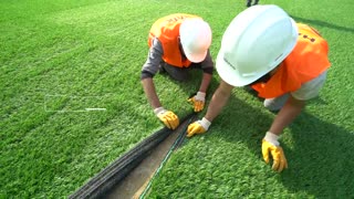 Hybridgrass Implementation for the 2020 UEFA Champions League Final