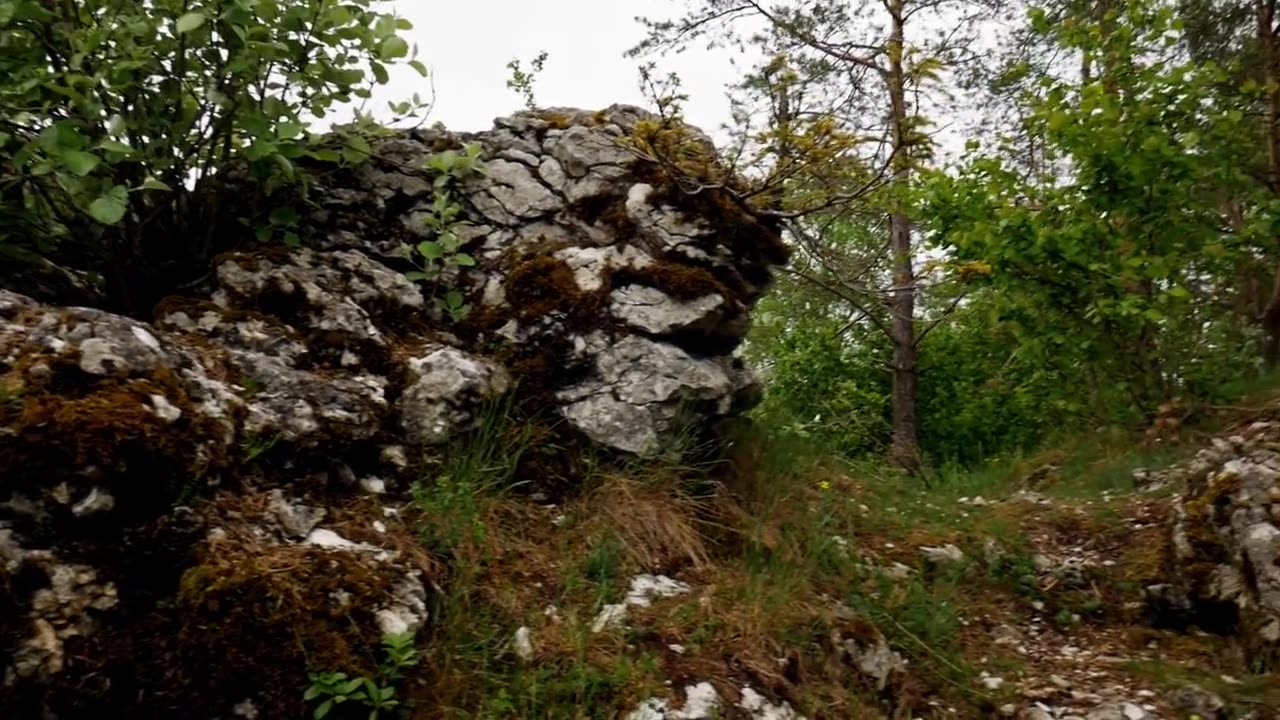 Colorful Rocks In Mountain
