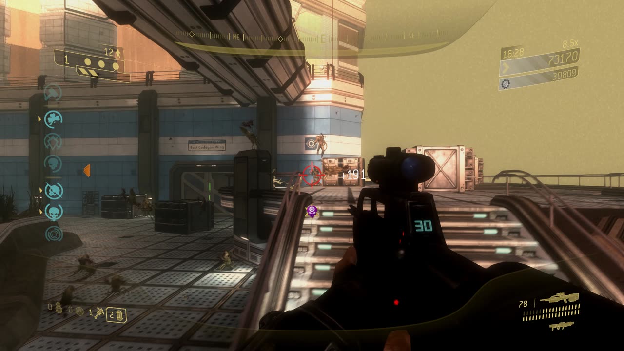 Halo 3 ODST (MCC) Floodfight on Windward
