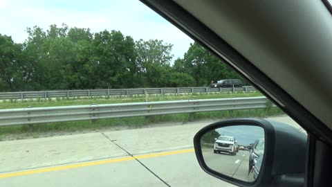 U.S. Vice Presidential Convoy, I-94, Near DTW, June 8, 2024