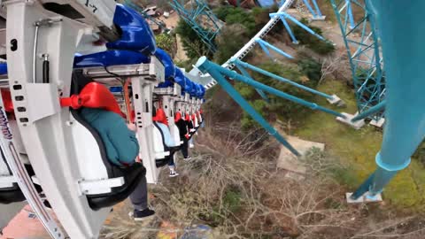 Alpengeist Busch Gardens VA [REPAINT 2022] Back POV 5K