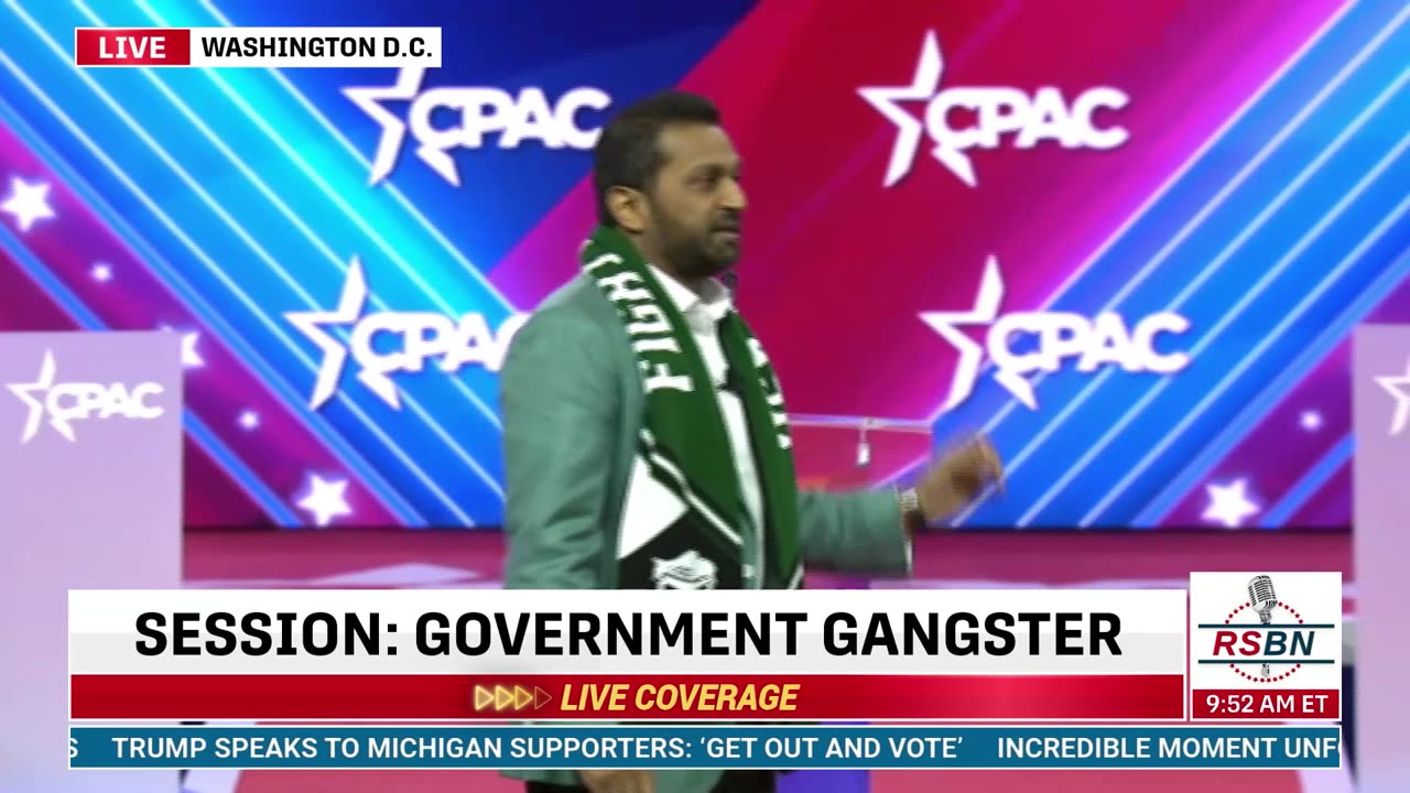 FULL SPEECH: Kash Patel Addresses CPAC in DC 2024 - 2/23/24