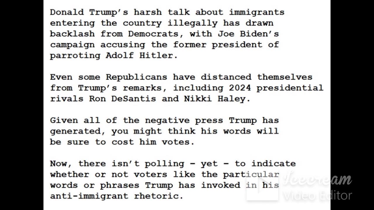 23-1222 - Trump and Biden are tied among immigrant voters