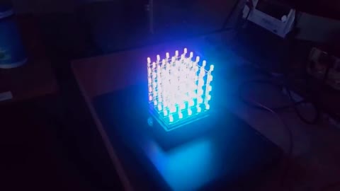 LED Cube assembly