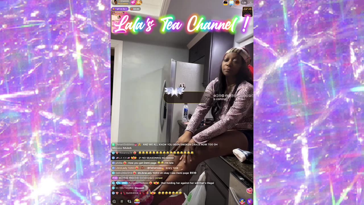 - 21 ; GOES LIVE FROM DEMI'S PAGE | SAYS SHE BOUGHT DEMI A 1 WAY TICKET TO VEGAS !