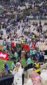 Flamuri Shqiptar ne Lusail Stadium