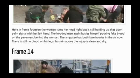 BOSTON MARATHON HOAX ACTORS, NO BLOOD