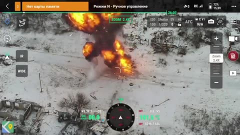 Spectacular Destruction of a Ukrainian BMP-1