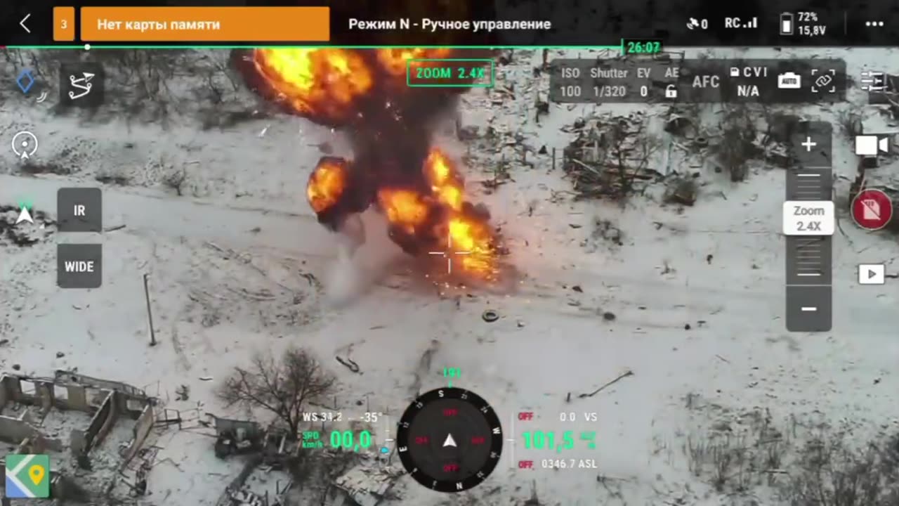 Spectacular Destruction of a Ukrainian BMP-1