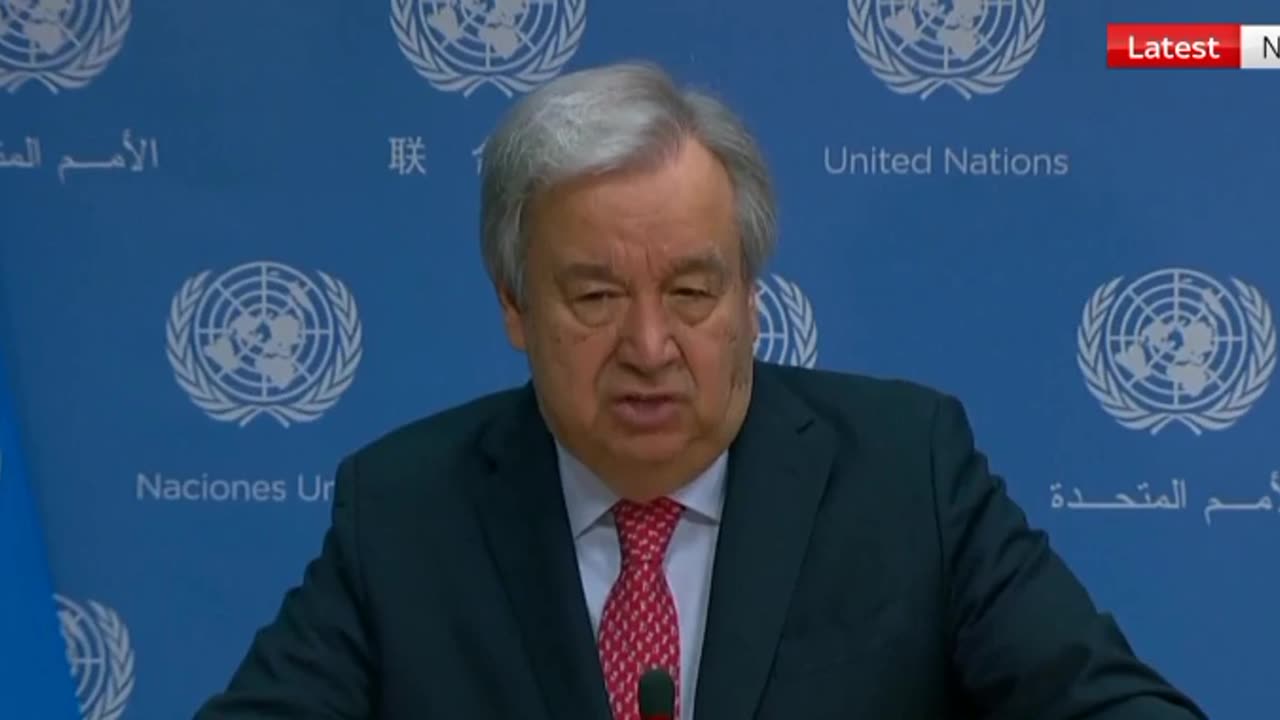 UN chief claims the era of global boiling has arrived.