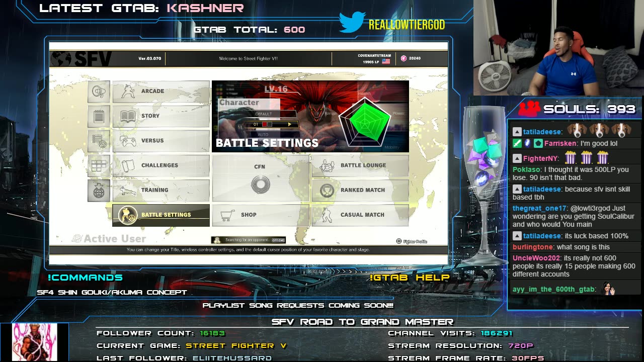 [9.5.18, 5 HOURS OF SFV] 2018-09-05 [20180905_306506115_Tekken 7]