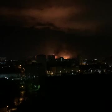 Per Ukrainian Channels, Russian Air Force reportedly hit a Ukrainian military unit in Kyiv near the